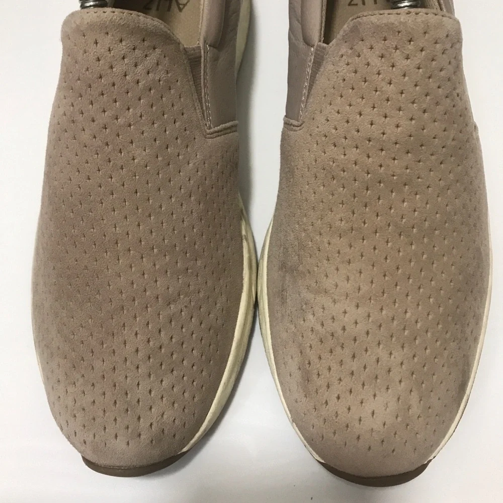 Naturalizer Selah turtle dove suede leather slip on sneakers